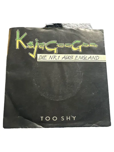 Kajagoogoo Too Shy 7" Vinyl Single 1983 New Wave Synth Pop EMI