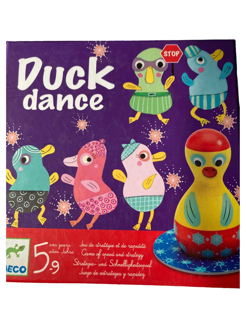 Djeco Duck Dance Brettspiel Kinder Enten Tanz Spiel Strategie Schnelligkeit 1
