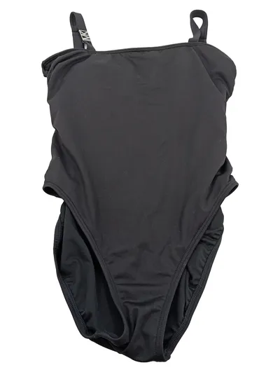 Michael Kors Badeanzug Damen Schwarz Gr. 40 Klassisch