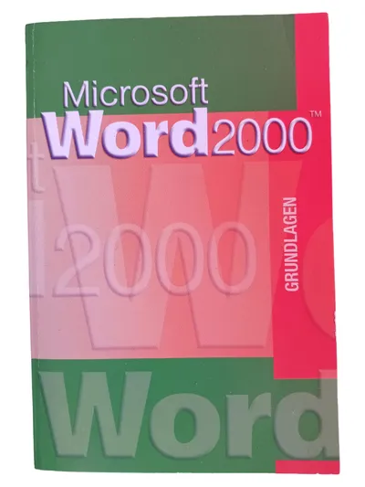 Microsoft Word 2000 Handbuch PC Textverarbeitung Grundlagen Deutsch