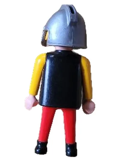 Playmobil Ritter Krieger Figur mit Helm Mittelalter Kinder Spielfigur