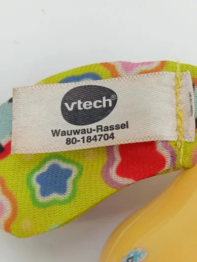 VTech Wauwau-Rassel Baby Rassel Hund Mehrfarbig Musik Licht