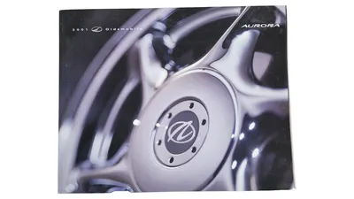 Oldsmobile Aurora 2001 Original Prospekt Broschüre Bedienungsanleitung