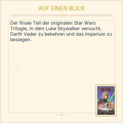 Star Wars: Die Rückkehr der Jedi-Ritter - Mark Hamill VHS THX