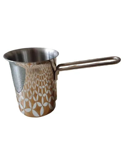 TCM Edelstahl Milchtopf Stieltopf 500ml Türkischer Kaffeekocher