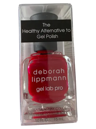 deborah lippmann She's a Rebel Nagellack Rot Glitzer 15ml