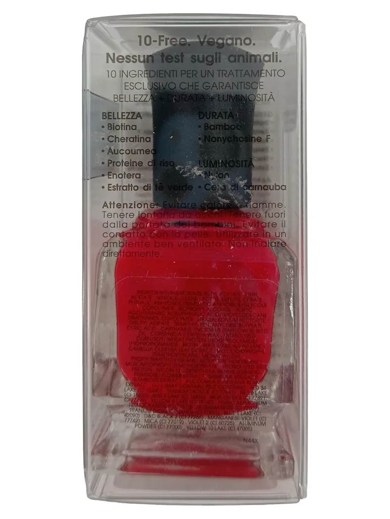 deborah lippmann She's a Rebel Nagellack Rot Glitzer 15ml 4
