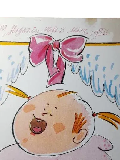 DAS Magazin Heft 3 März 1985 Zeitschrift Illustration DDR Sammlerstück