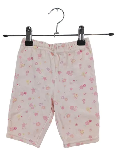 George Baby Mädchen Jogginghose Rosa Blumenmuster Gr. 62