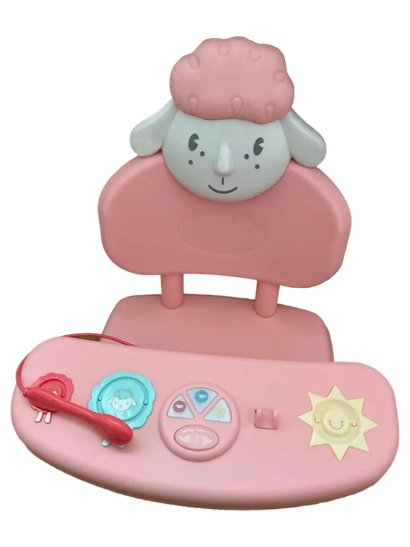 BABY ANNABELL Puppenzubehör Schaf Hochstuhl Rosa Charmant Spielzeug Kinder 1