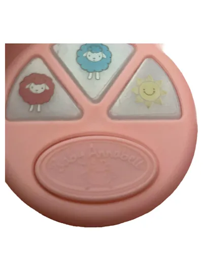 BABY ANNABELL Puppenzubehör Schaf Hochstuhl Rosa Charmant Spielzeug Kinder