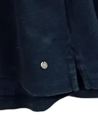 Broadway Damen Langarmshirt Blau XL mit Knöpfen Casual 4
