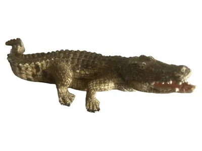 Schleich Krokodil Spielfigur Grün 18 cm Wildtiere Sammelfigur
