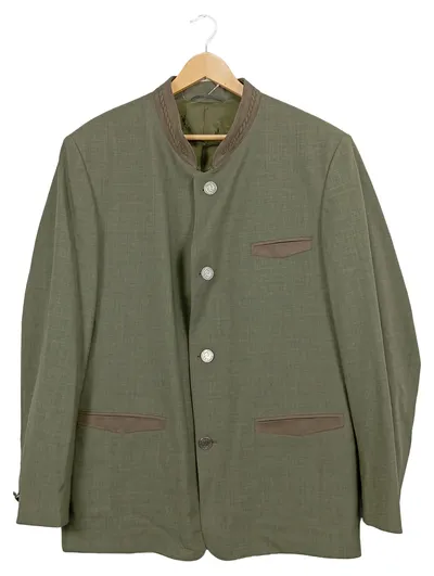 Julius Lang Trachtenjanker Herren Gr. 54/XXL Grün Traditionell