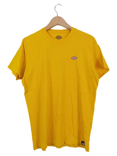 Dickies Herren T-Shirt Gr. 48/M Gelb Casual Baumwolle