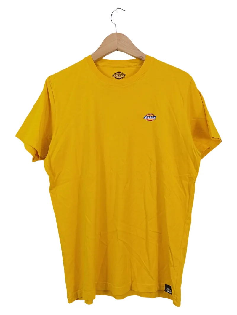Dickies Herren T-Shirt Gr. 48/M Gelb Casual Baumwolle 1