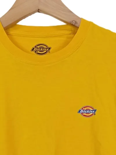 Dickies Herren T-Shirt Gr. 48/M Gelb Casual Baumwolle
