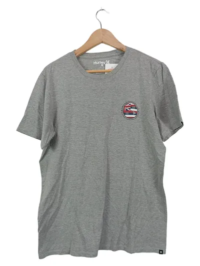 Hurley Herren T-Shirt Casual Grau Einheitsgröße