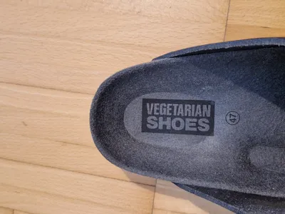 Vegetarian Shoes Sandalen Herren Gr. 47 Grau Vegan Schnallen Casual