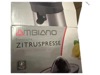 Ambiano Zitruspresse Saftpresse Edelstahl Silber Elektrisch 4