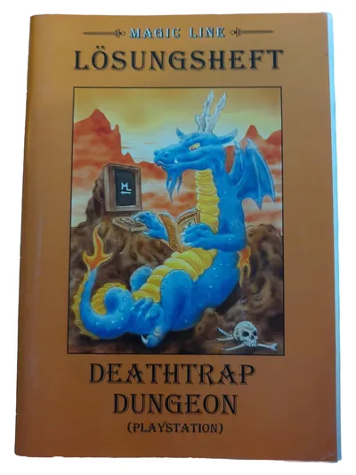 Deathtrap Dungeon Lösungsheft Playstation PS1 Guide Magic Line