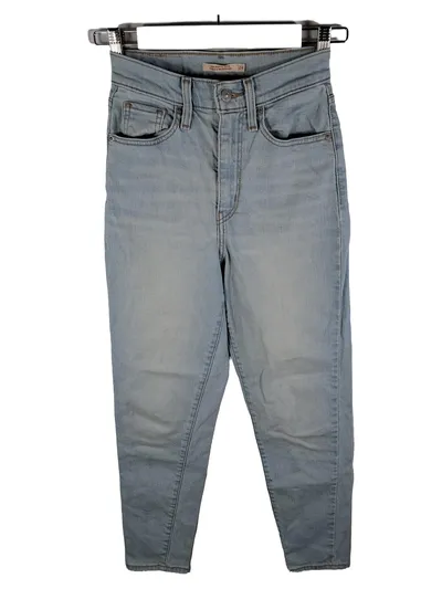 Levi's Damen Jeans Slim Fit W24 L27 Blau