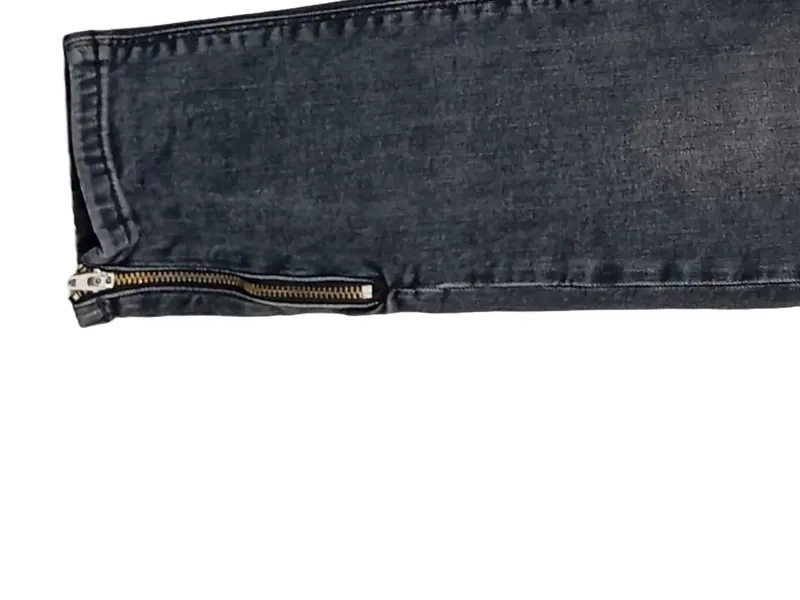 ARMEDANGELS Damen Jeans Skinny Fit Hose Grau Gr. 30 (W30/38) Reißverschluss 2