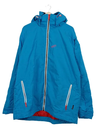 2117 of Sweden Herren Outdoorjacke Gr. 54/XXL Blau Kapuze Skijacke