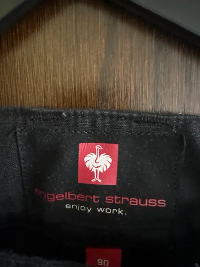 Engelbert Strauss Arbeitshose Herren Hose Schwarz Gr. 44 W28
