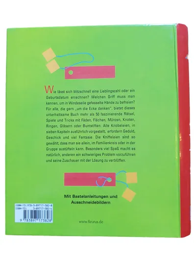 Fleurus Verlag Knobeleien magische Tricks Daniel Picon Rätselspiel Buch