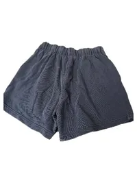 AERIE Damen Shorts Grau XS Casual Baumwolle High Waist Bundfalten 3