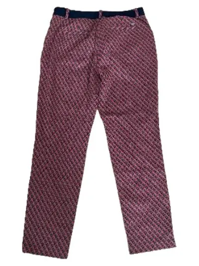 BRAX Feel Good Damen Anzughose Rosa Geometrisch Muster Gr. 34/XS