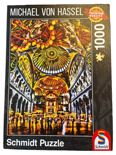 Schmidt Puzzle Michael von Hassel Hagia Sophia Istanbul 1000 Teile Premium