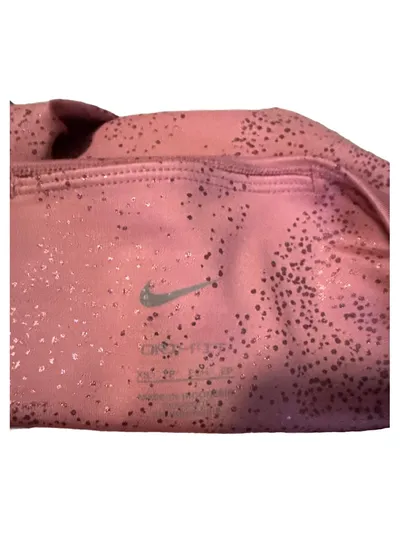 Nike Dri-FIT Damen Leggings Rosa Punkte Sportleggings XS