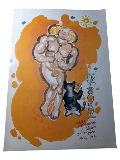 DAS Magazin Heft 6 Juni 1988 Zeitschrift Kunst Kultur DDR