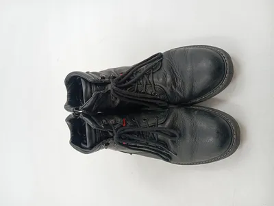 ara Herren Stiefel Schnürstiefel Leder Schwarz Gr. 41 Gore-Tex Reißverschluss