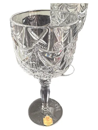 Katharinen Hütte Sektglas Elegant Transparent Geometrisch 18cm
