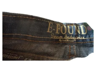 E-BOUND Jeans Shorts Kinder Gr. 116 Blau Denim Bermuda Kurze Hose