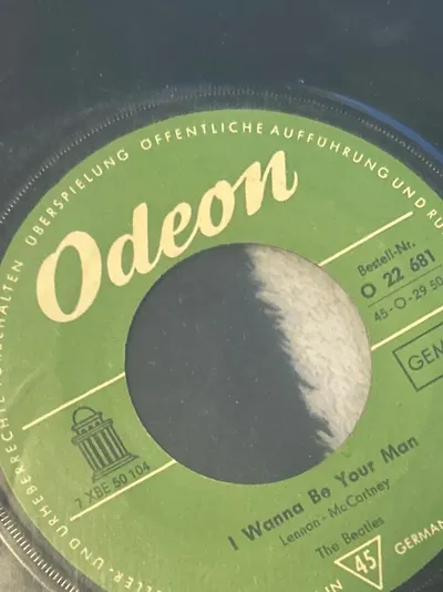 The Beatles I Wanna Be Your Man 7" Vinyl Single Odeon Germany Rock Pop