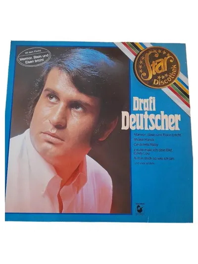 Drafi Deutscher Vinyl LP Marmor Stein und Eisen bricht Star Discothek Album