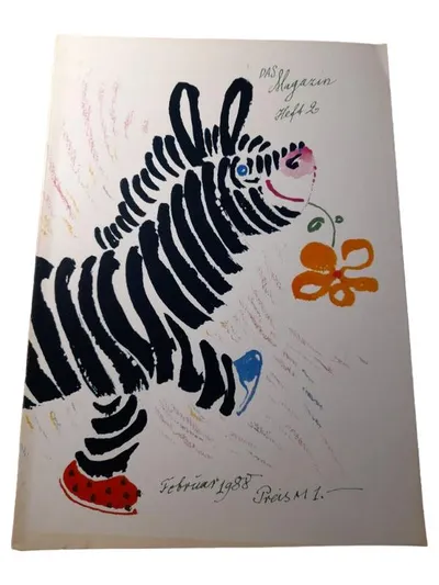 DAS Magazin Heft 2 Februar 1988 Zeitschrift Kunst Kultur DDR