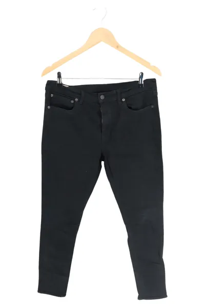Pierre Cardin Herren Jeans Regular Fit Schwarz W32/M Denim Hose