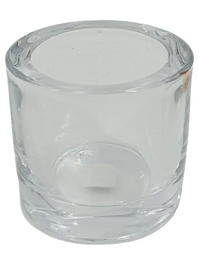 Butzon & Bercker Teelichthalter Glas Transparent Zylinder 7cm Modern