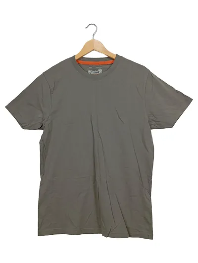Charles Wilson Herren T-Shirt Casual Oliv Gr. M Baumwolle Kurzarm