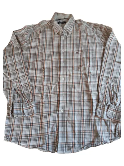 Casa Moda Herren Business Hemd Kariert Langarm Baumwolle Mehrfarbig Gr. 50 L