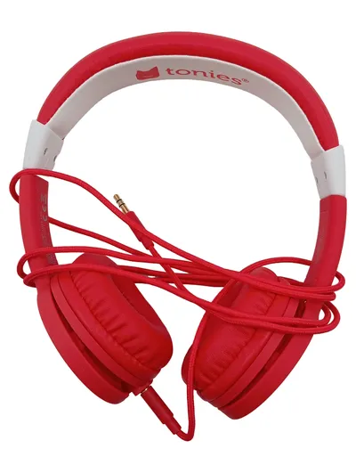 tonies 04-0034 On-Ear-Kopfhörer für Kinder Rot Kabelgebunden