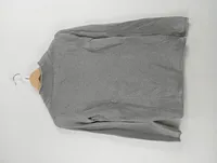 Eddie Bauer Damen Pullover Gr. 34 XS Grau V-Ausschnitt Baumwollmix 3