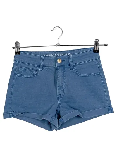 American Eagle Outfitters Damen Jeans Shorts Gr. 32 Blau Casual