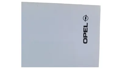 Opel Astra Prospekt Katalog Broschüre Autozubehör Original Weiß