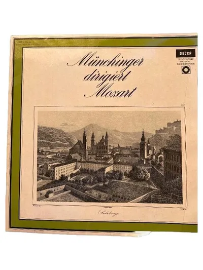 Münchinger dirigiert Mozart Salzburg Vinyl LP Decca Klassik